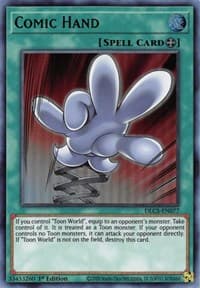 Comic Hand (Green) - Dragons of Legend: The Complete Series - YuGiOh card