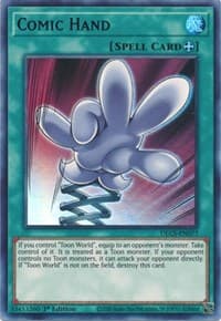 Comic Hand (Purple) - Dragons of Legend: The Complete Series - YuGiOh card