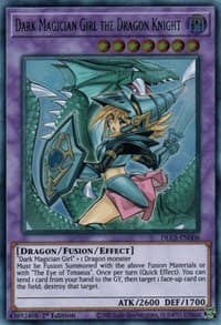 Dark Magician Girl the Dragon Knight (Alternate Art) - Dragons of Legend: The Complete Series - YuGiOh card