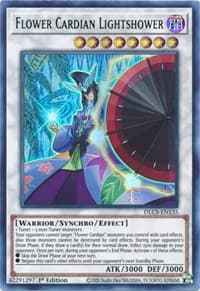 Flower Cardian Lightshower (Green) - Dragons of Legend: The Complete Series - YuGiOh card