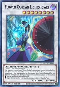 Flower Cardian Lightshower (Purple) - Dragons of Legend: The Complete Series - YuGiOh card