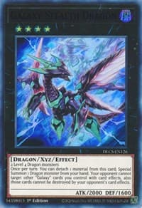 Galaxy Stealth Dragon (Purple) - Dragons of Legend: The Complete Series - YuGiOh card