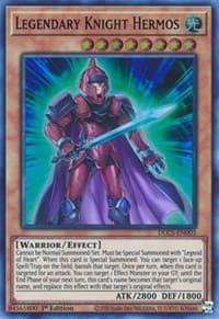 Legendary Knight Hermos (Blue) - Dragons of Legend: The Complete Series - YuGiOh card