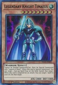 Legendary Knight Timaeus (Green) - Dragons of Legend: The Complete Series - YuGiOh card