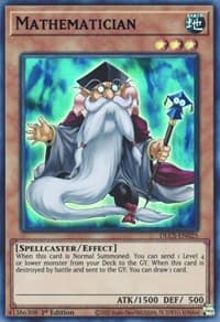 Mathematician (Blue) - Dragons of Legend: The Complete Series - YuGiOh card