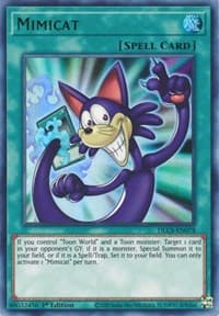 Mimicat (Green) - Dragons of Legend: The Complete Series - YuGiOh card