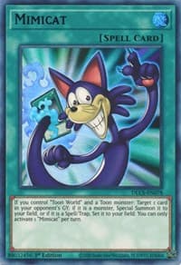 Mimicat (Purple) - Dragons of Legend: The Complete Series - YuGiOh card