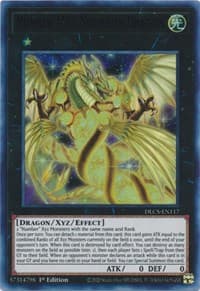Number 100: Numeron Dragon (Purple) - Dragons of Legend: The Complete Series - YuGiOh card