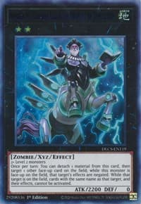 Number 45: Crumble Logos the Prophet of Demolition (Blue) - Dragons of Legend: The Complete Series - YuGiOh card