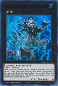 Number 45: Crumble Logos the Prophet of Demolition (Purple) - Dragons of Legend: The Complete Series - YuGiOh card