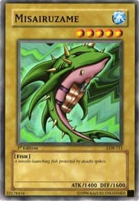 Misairuzame - The Legend of Blue Eyes White Dragon - YuGiOh card