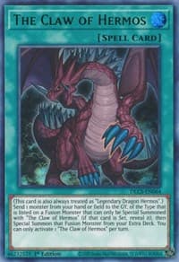 The Claw of Hermos (Green) - Dragons of Legend: The Complete Series - YuGiOh card