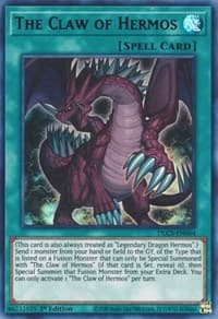 The Claw of Hermos (Purple) - Dragons of Legend: The Complete Series - YuGiOh card