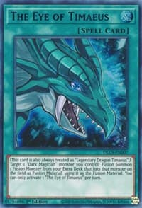 The Eye of Timaeus (Blue) - Dragons of Legend: The Complete Series - YuGiOh card