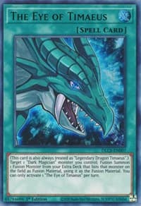 The Eye of Timaeus (Green) - Dragons of Legend: The Complete Series - YuGiOh card