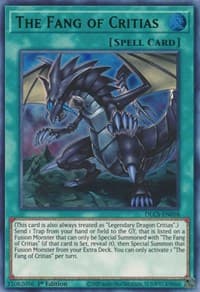 The Fang of Critias (Green) - Dragons of Legend: The Complete Series - YuGiOh card
