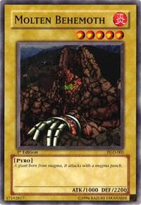 Molten Behemoth - Pharaonic Guardian - YuGiOh card
