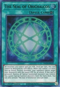 The Seal of Orichalcos (Green) - Dragons of Legend: The Complete Series - YuGiOh card