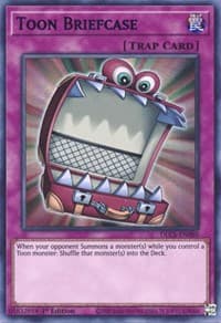 Toon Briefcase (Blue) - Dragons of Legend: The Complete Series - YuGiOh card