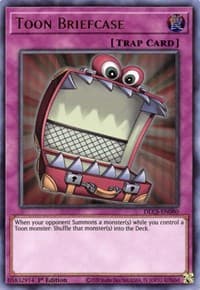 Toon Briefcase (Purple) - Dragons of Legend: The Complete Series - YuGiOh card