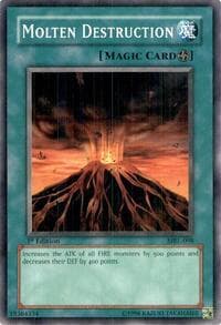 Molten Destruction - Magic Ruler - YuGiOh card