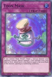 Toon Mask (Blue) - Dragons of Legend: The Complete Series - YuGiOh card