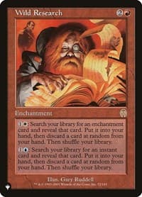 Wild Research - The List Reprints - Magic: The Gathering card