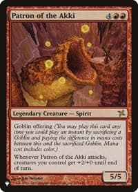 Patron of the Akki - The List Reprints - Magic: The Gathering card