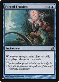 Forced Fruition - The List Reprints - Magic: The Gathering card