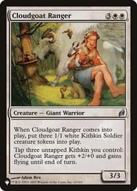 Cloudgoat Ranger - The List Reprints - Magic: The Gathering card