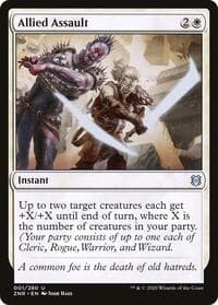 Allied Assault - Zendikar Rising - Magic: The Gathering card