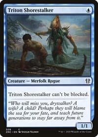 Triton Shorestalker - Commander: Zendikar Rising - Magic: The Gathering card