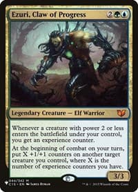 Ezuri, Claw of Progress - The List Reprints - Magic: The Gathering card