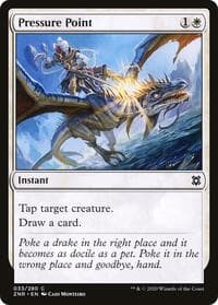 Pressure Point - Zendikar Rising - Magic: The Gathering card