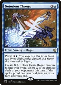 Notorious Throng - Commander: Zendikar Rising - Magic: The Gathering card
