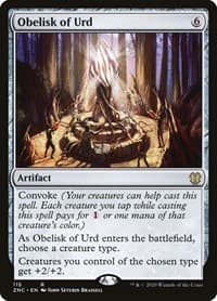 Obelisk of Urd - Commander: Zendikar Rising - Magic: The Gathering card