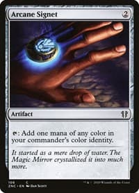 Arcane Signet - Commander: Zendikar Rising - Magic: The Gathering card