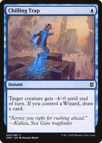 Chilling Trap - Zendikar Rising - Magic: The Gathering card