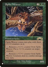 Spike Weaver - The List Reprints - Magic: The Gathering card