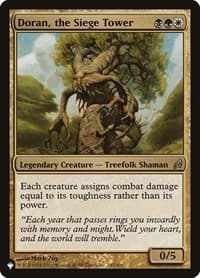 Doran, the Siege Tower - The List Reprints - Magic: The Gathering card