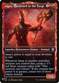 Anax, Hardened in the Forge (Showcase) - The List Reprints - Magic: The Gathering card