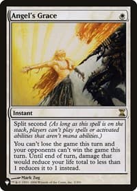 Angel's Grace - The List Reprints - Magic: The Gathering card