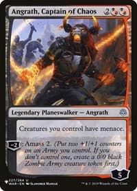 Angrath, Captain of Chaos - The List Reprints - Magic: The Gathering card