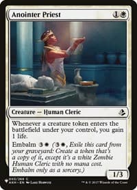 Anointer Priest - The List Reprints - Magic: The Gathering card