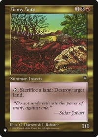 Army Ants - The List Reprints - Magic: The Gathering card