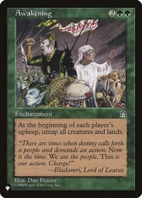 Awakening - The List Reprints - Magic: The Gathering card