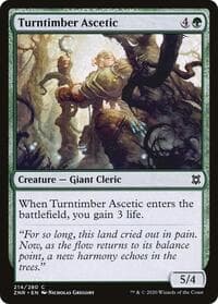 Turntimber Ascetic - Zendikar Rising - Magic: The Gathering card