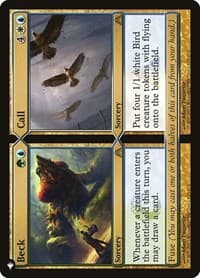 Beck // Call - The List Reprints - Magic: The Gathering card