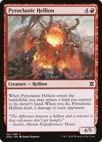 Pyroclastic Hellion - Zendikar Rising - Magic: The Gathering card