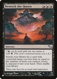 Beseech the Queen - The List Reprints - Magic: The Gathering card